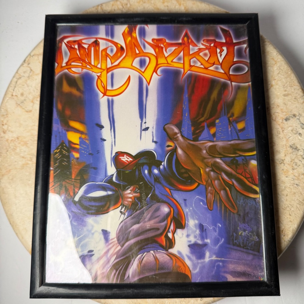 Limp Bizkit Framed Significant Other Poster Art 8x10 Metal Rap Rock Vintage